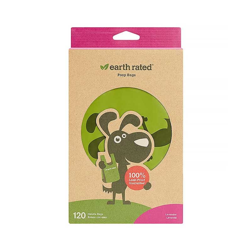 Earth Rated Bolsas con Manija 13.5x7cm Eco Friendly Aroma Lavanda