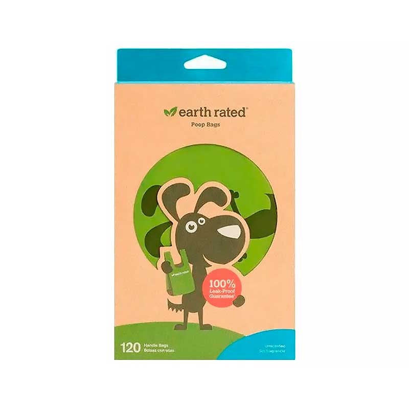 Earth Rated Bolsas con Manija 13.5x7cm Eco Friendly Sin Aroma