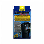 Tetra Easy-Crystal 600 Filtro Acuarios de color negro con diseño interno compacto, cartucho filtrante y ventosas para fijación al vidrio.