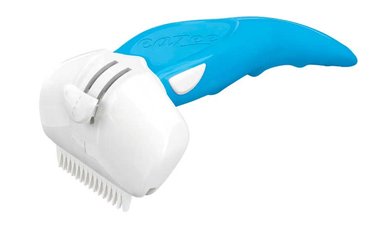 Cepillo Deslanador Eazee para Perros Pequeños  - Azul