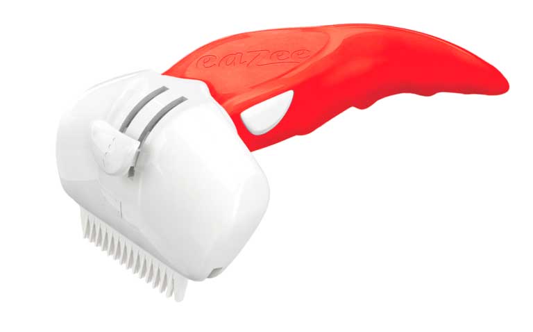 Cepillo Deslanador Eazee para Gatos - Rojo