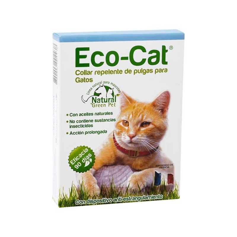 Eco-Cat Collar Repelente de Pulgas para Gatos