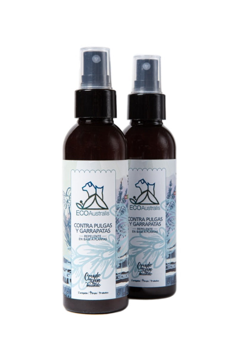 Repelente Natural en Spray contra Pulgas y Garrapatas ECOAustralis