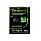 Enterex Sobre 8 g de Vetnil, producto veterinario de uso oral en envase negro y verde para distintas especies animales.