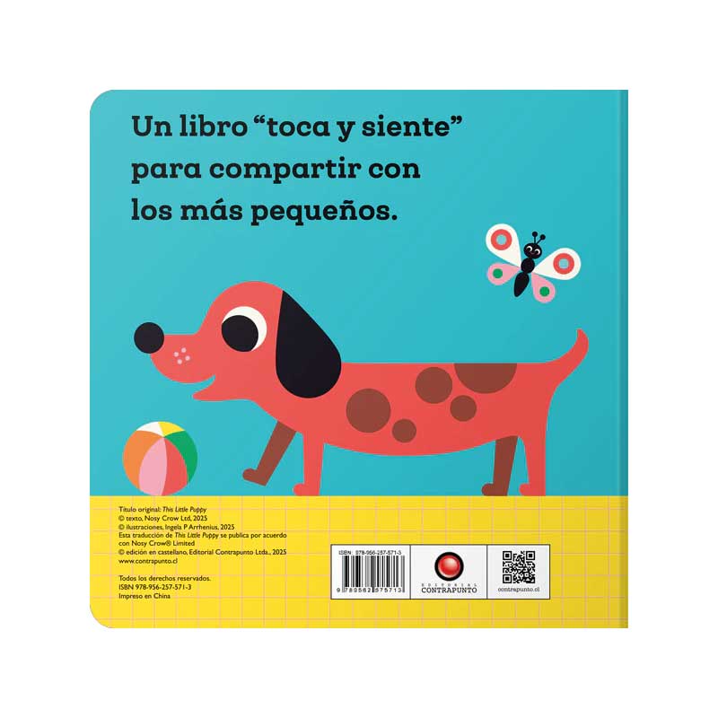 Un Libro Toca Y Siente Este Pequeño Perrito