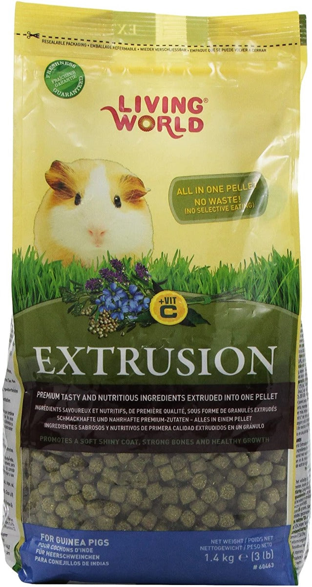 Living World Extruido para Cuyes