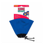 Collar Isabelino KONG EZ Soft para perros pequeños y gatos, diseño acolchado azul para recuperación postoperatoria.