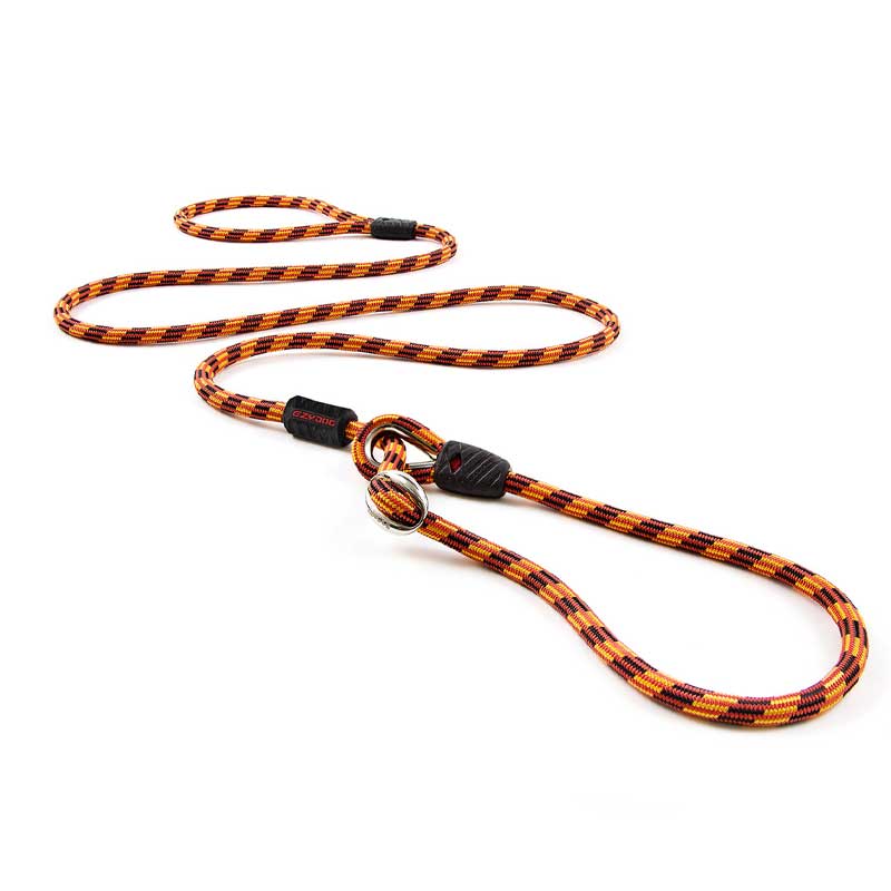 Correa y Collar Luca Leash EzyDog - Naranjo