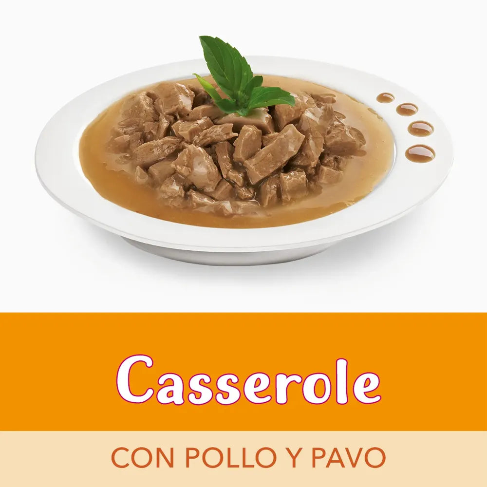 Fancy Feast Pouch Casserole Pollo y Pavo 85 g