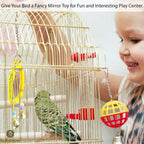 Espejo Colgante "Fancy" para Aves