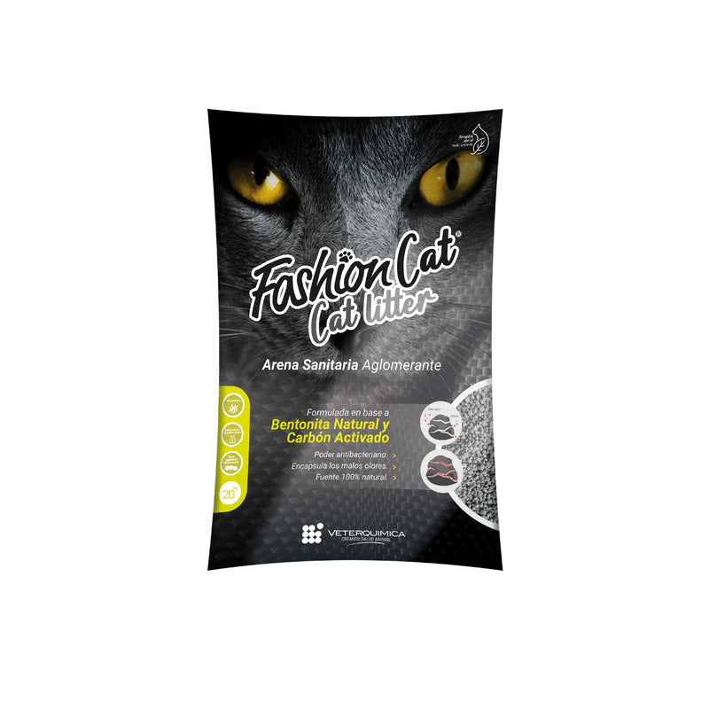 Fashion Cat Arena Sanitaria Bentonita y Carbón Activado 4 Kg