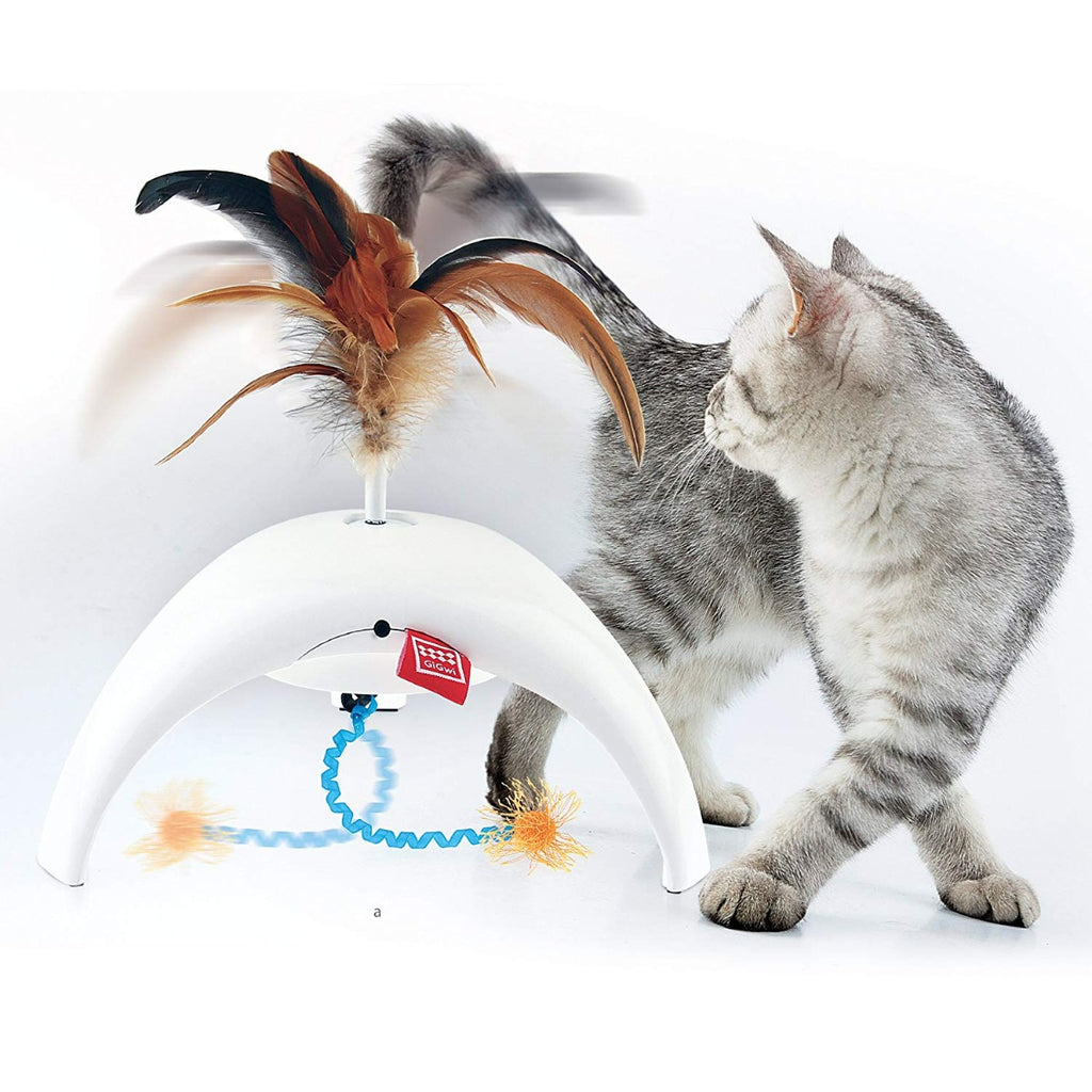 Juguete Interactivo "Plumas Giratorias" Pet Droid