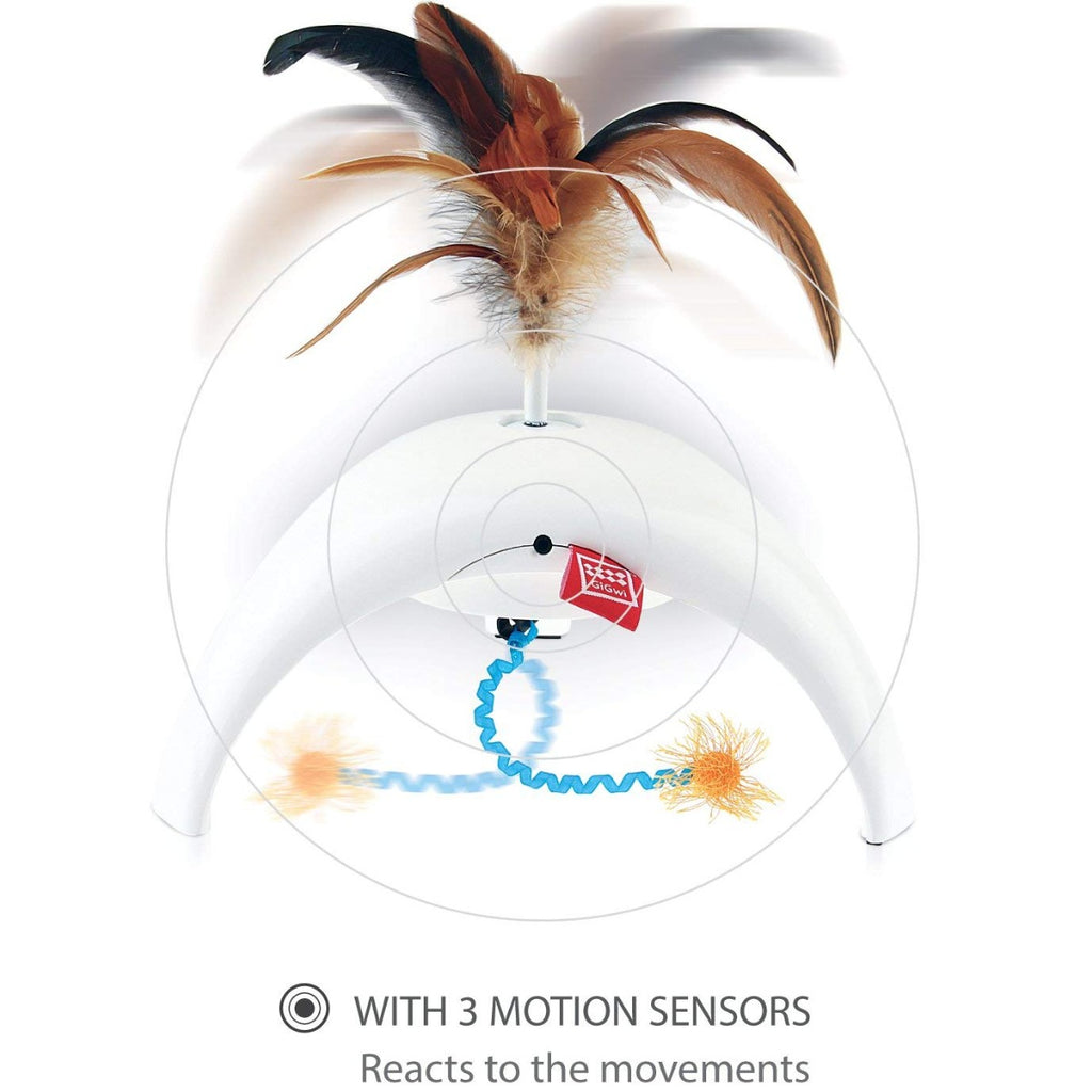 Juguete Interactivo "Plumas Giratorias" Pet Droid