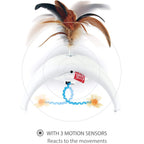 Juguete Interactivo "Plumas Giratorias" Pet Droid