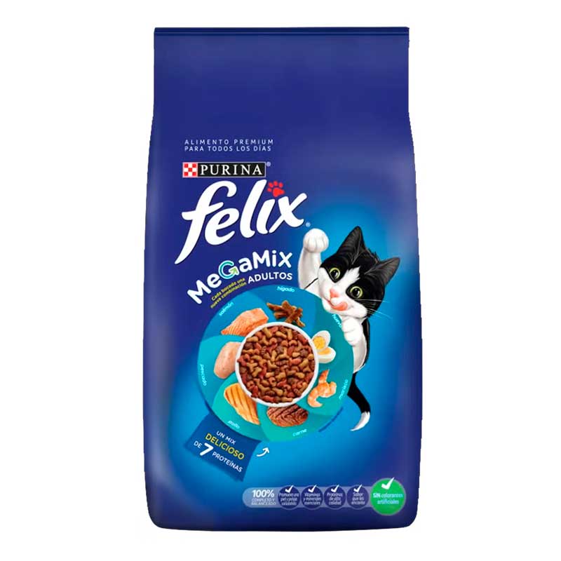 Felix Megamix para Gatos - 3 Kg