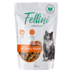 Alimento Húmedo "Fellini" Sabor Mix Atún y Salmón