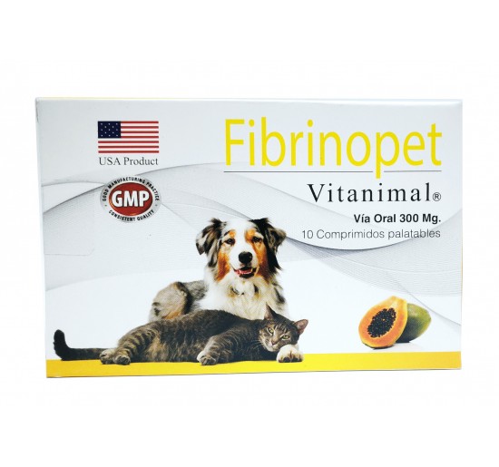 Fibrinopet Vitanimal  - 30 comprimidos