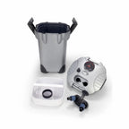 Filtro Externo con UV 5W Boyu 400 L/H, 450-650 L con diseño compacto, conexiones superiores y sistema de filtración para acuarios.