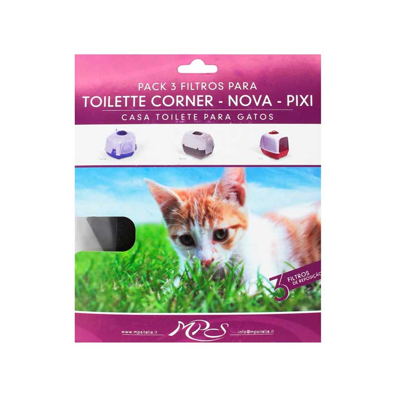 Repuesto Filtro Carbon para Baño Sanitario Komoda 3 unidades