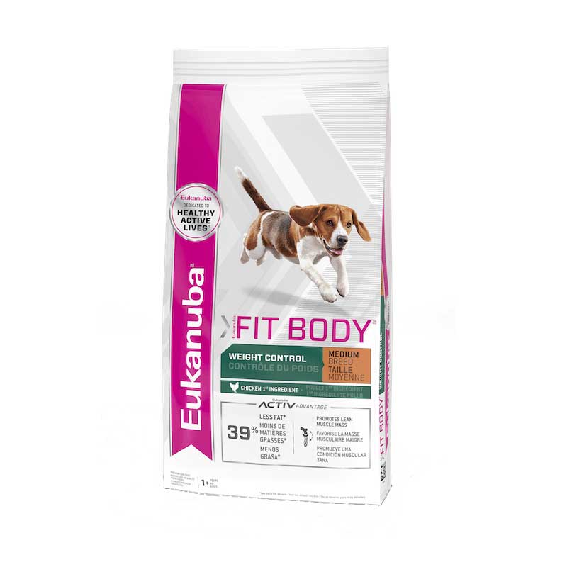 Eukanuba Perro FIT BODY Razas Medianas