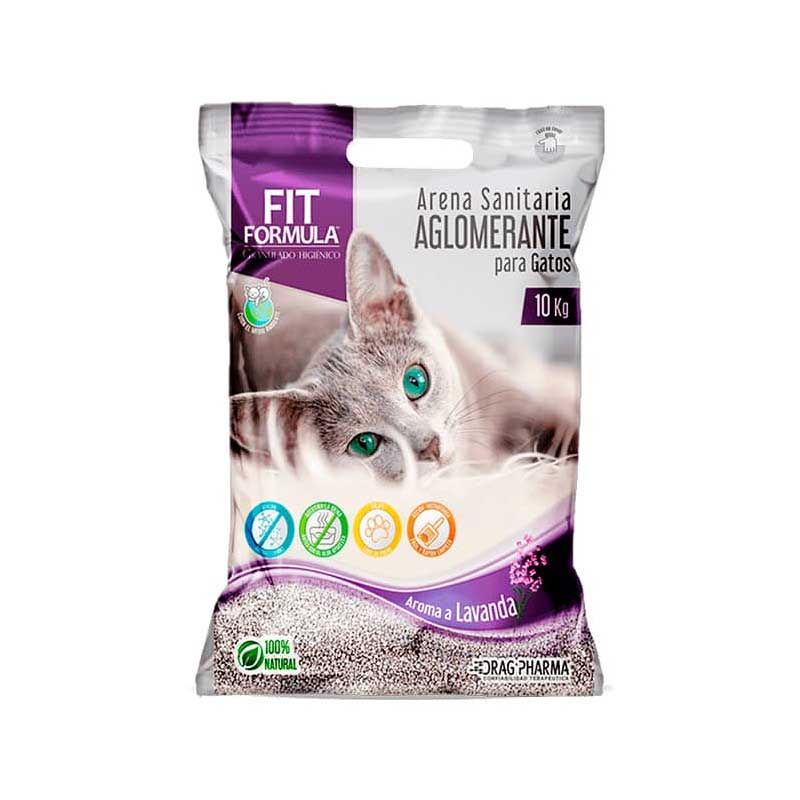 Arena Aglutinante Fit Formula Lavanda - 10 Kg