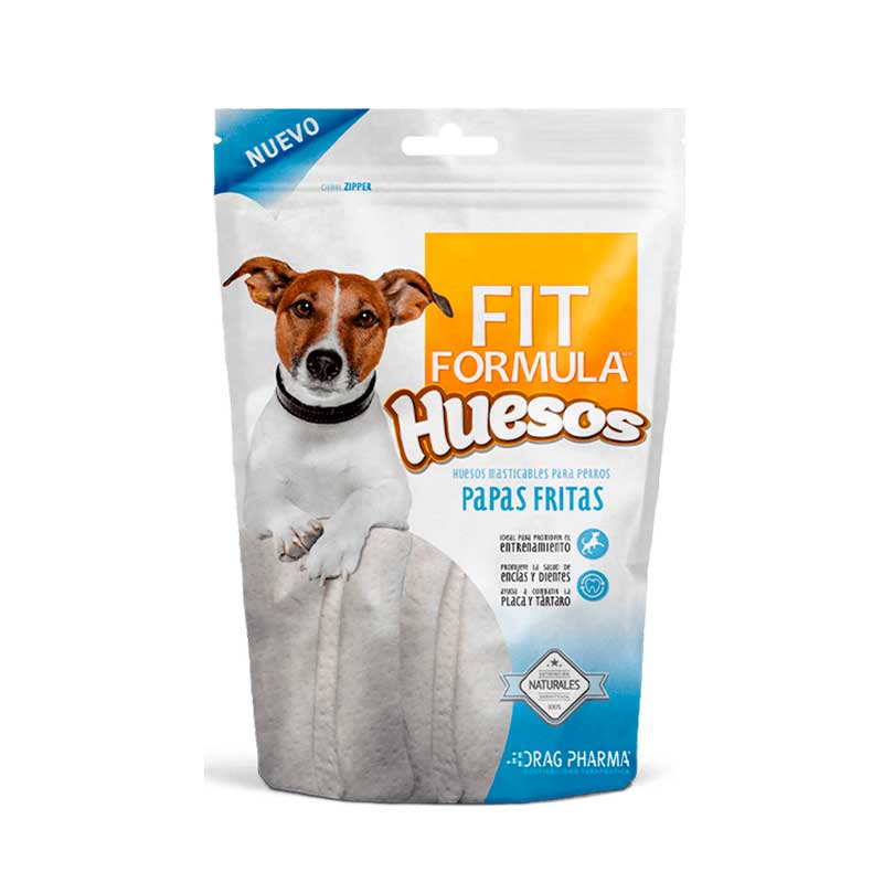 Fit Formula Huesos Masticables Papas Fritas 20 un