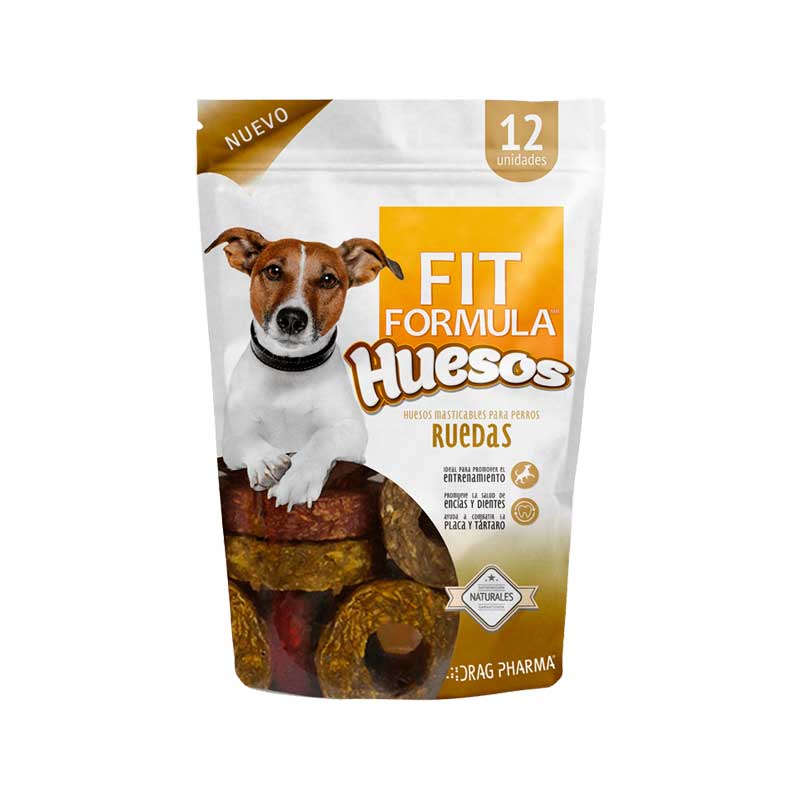  Fit Formula Huesos Masticables Ruedas 12 un