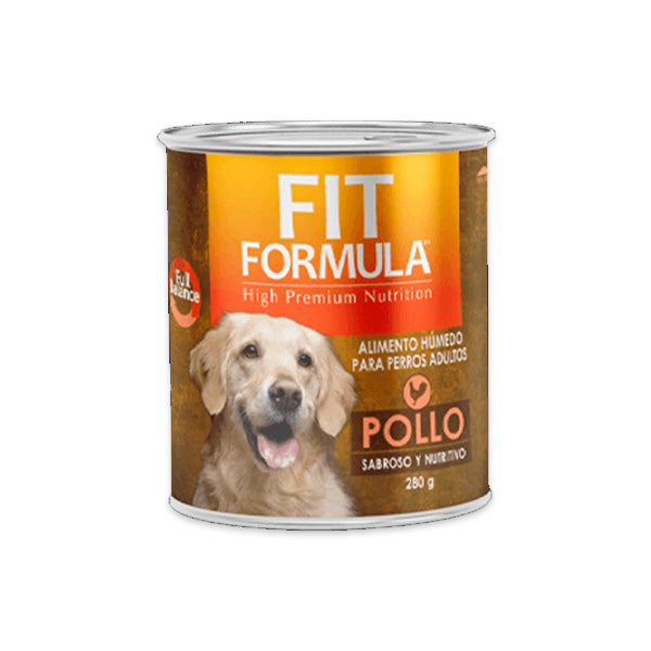 Fit Formula Lata Pollo para Perros 280 g