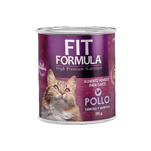 Fit Formula Lata Pollo para Gatos 290 g