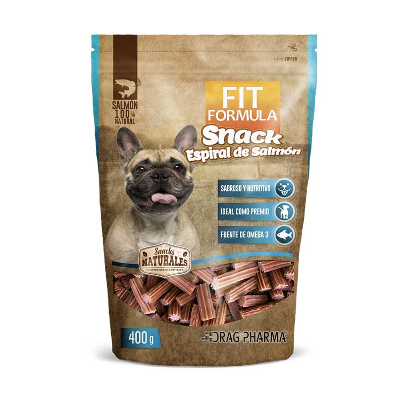 Fit Formula Snack Espiral de Salmón 400 g