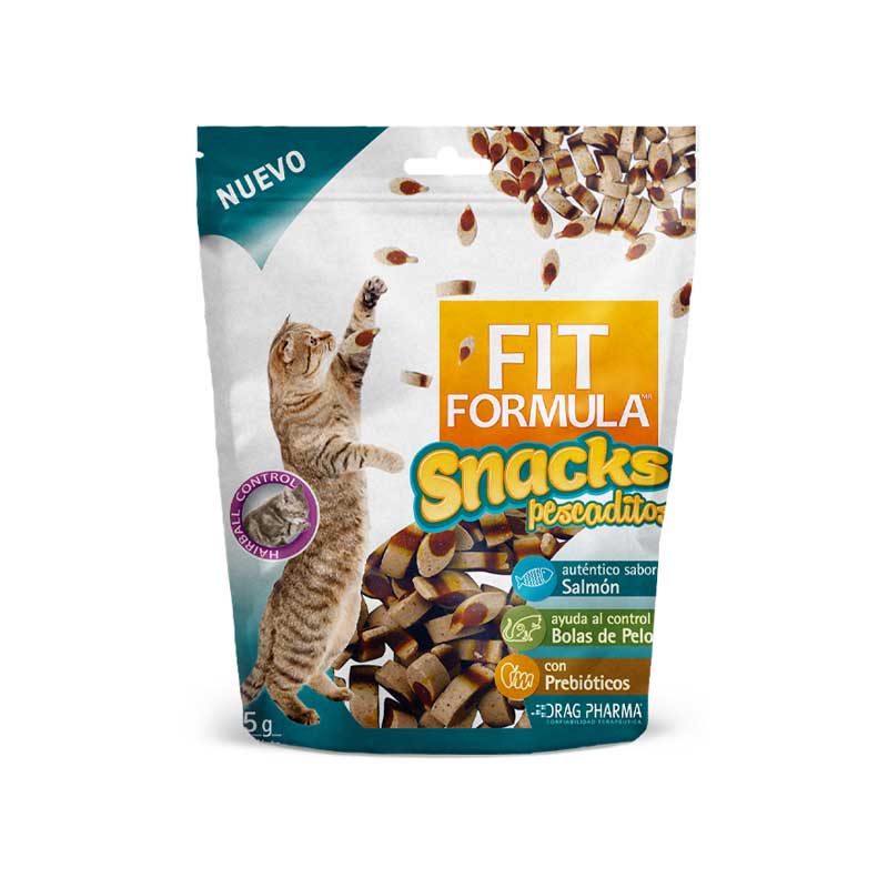 Fit Formula Snacks Pescaditos para Gatos 65 g