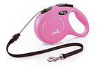 Flexi Correa Extensible Cordón "New Classic" - M / Rojo