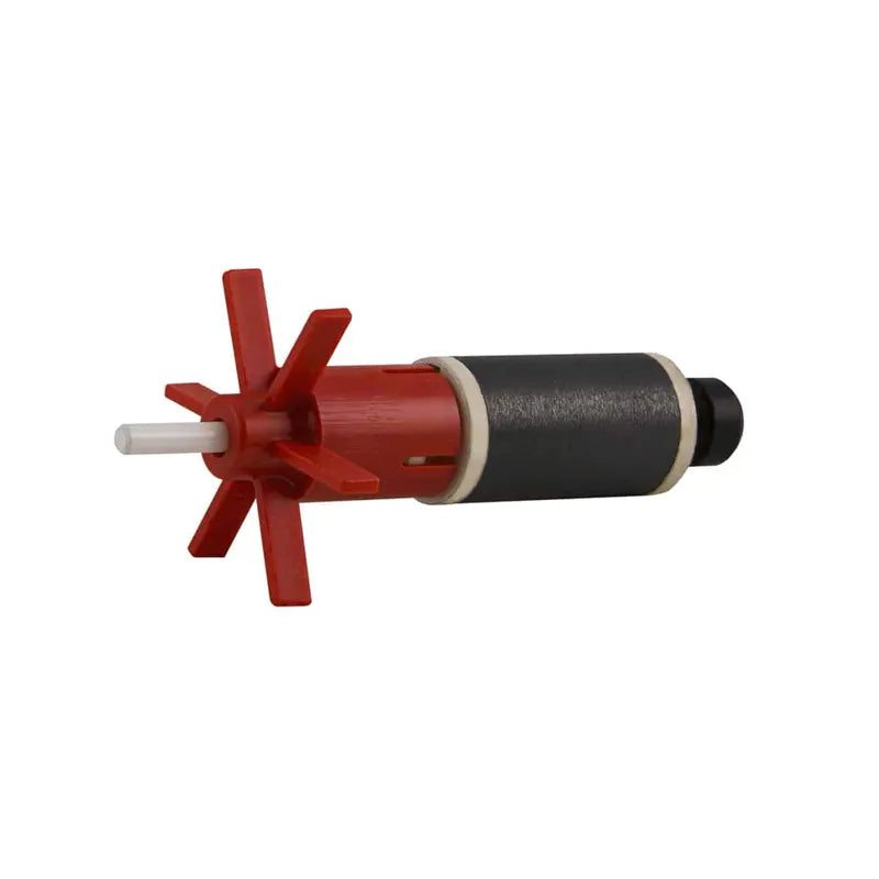 Fluval Serie 07 Rotor Magnético con Eje Cerámico y Cojinete de Goma, repuesto de filtro con hélice roja y eje blanco