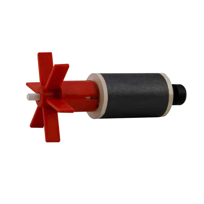 Fluval Serie 07 Rotor Magnético con Eje Cerámico y Cojinete de Goma, repuesto de filtro con hélice roja y eje blanco