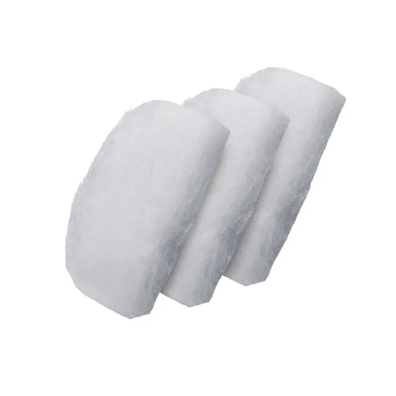 Fluval Quick-Clear Almohadilla Ultrafina para Filtros 107 y 207, pack de 3 pads blancos para eliminar micro partículas en acuarios