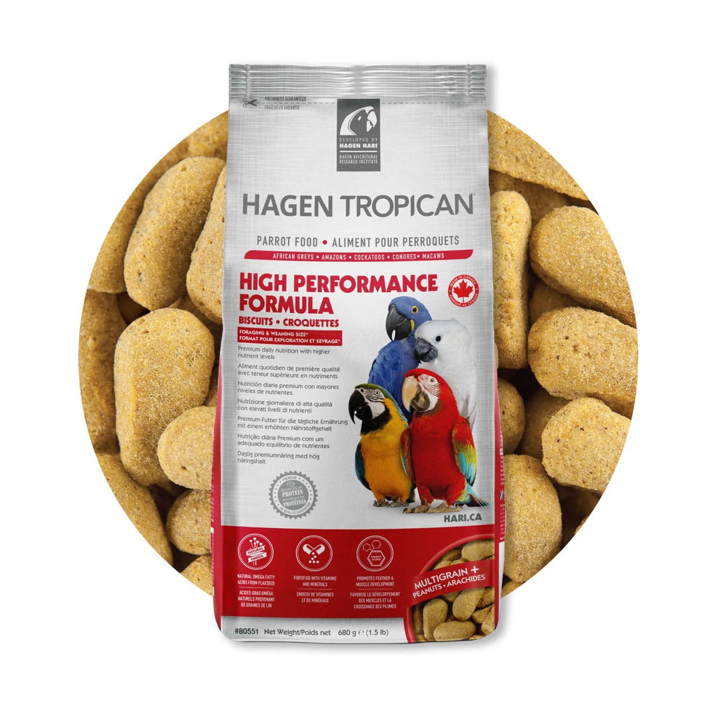 Tropican High Performance Croquetas para Loros