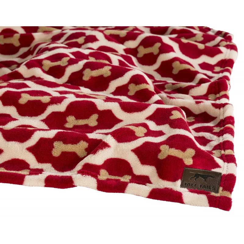 Frazada para Mascotas "Red Bone" Tall Tails