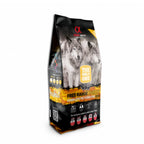 Alpha Spirit The Only One Complete Poultry para Perros en bolsa original con ilustración de lobos, alimento seco completo con aves de corral.