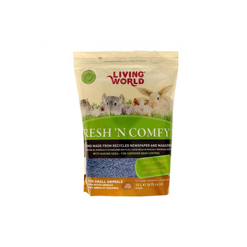 Sustrato Natural "Fresh 'N Comfy" Living World Azul - 10 L