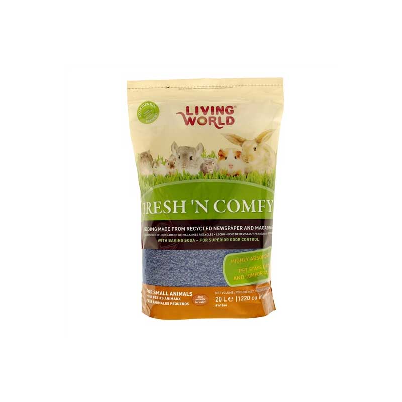 Sustrato Natural "Fresh 'N Comfy" Living World Azul - 20 L
