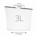 Bebedero de Flor Acero Inoxidable Catit 2.0