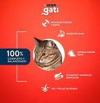 Gati Pescado y Salmón para Gatos Adultos