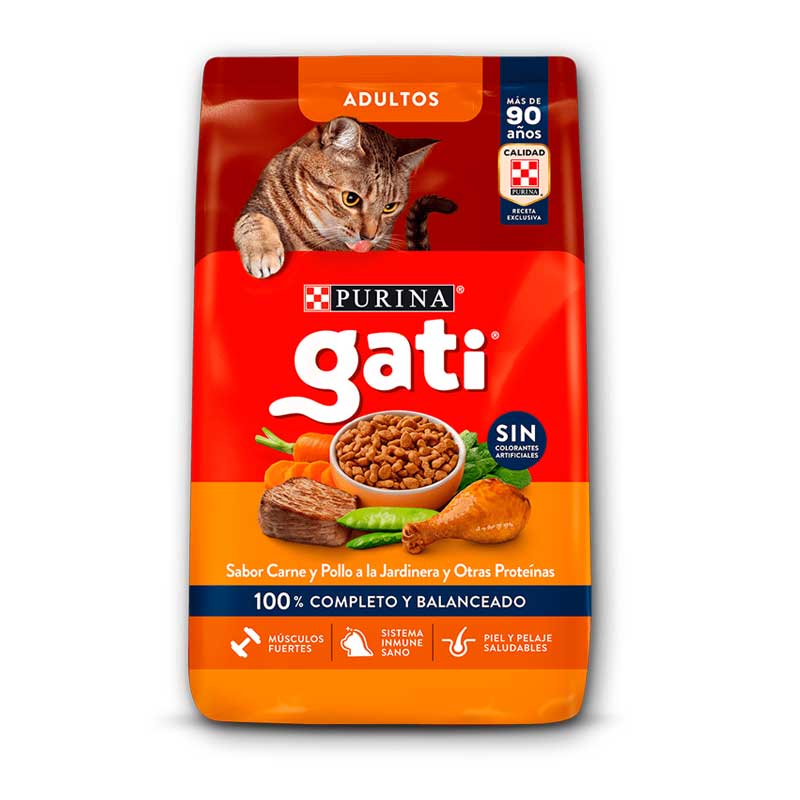 Gati Carne para Gatos Adultos 15 Kg