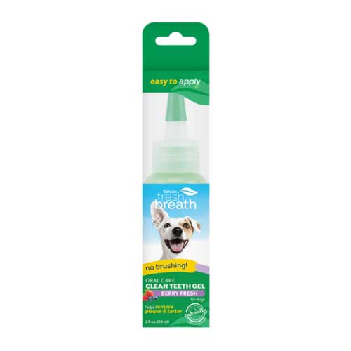 Gel Limpieza Dental "Berries" Tropiclean para Perros