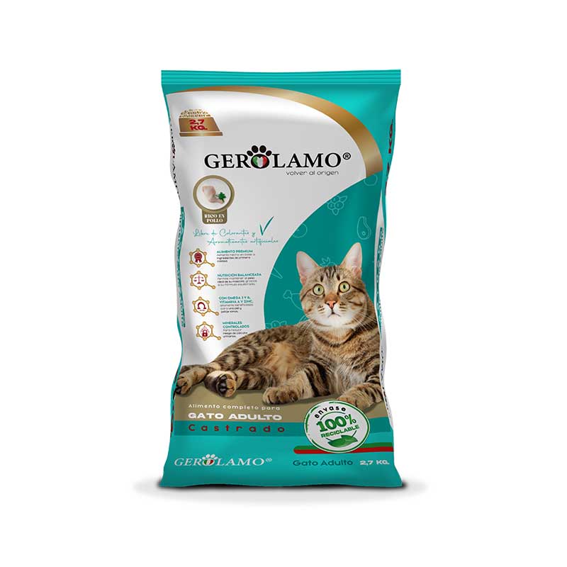 Gerolamo para Gatos Castrados