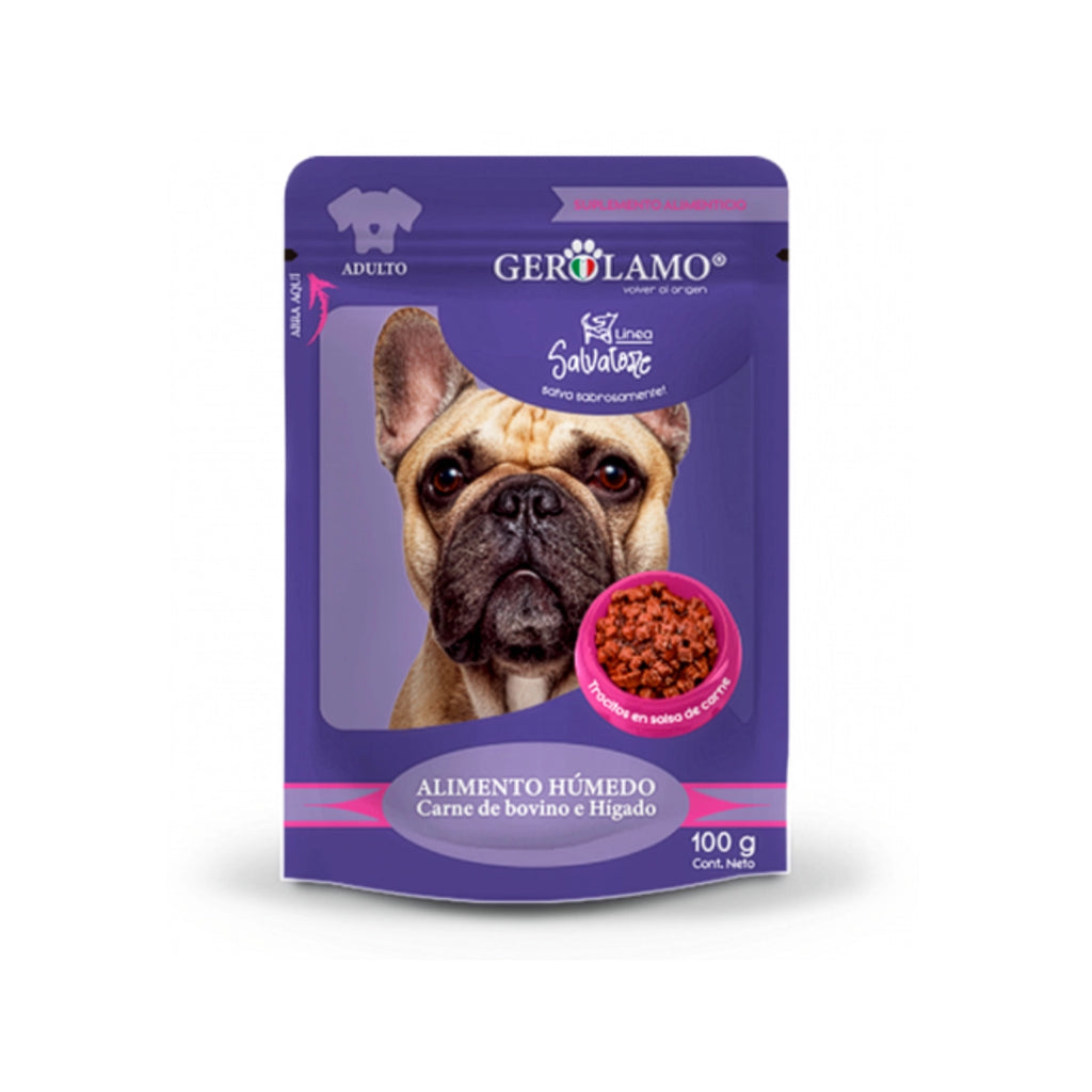 Gerolamo Salvatore Pouch Carne para Perros 100 g