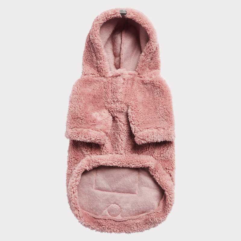 Polerón "Cozy Hoodie Pink" para Perros - S