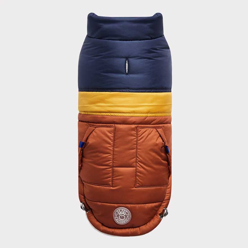 Chaqueta Retro Puffer Avellana - XS