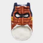 Chaqueta Retro Puffer Avellana