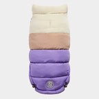 GF Pet Chaqueta Block Puffer Morado - XL